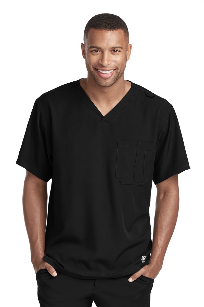 Skechers Mens Structure Crossover Scrub Top SK0112