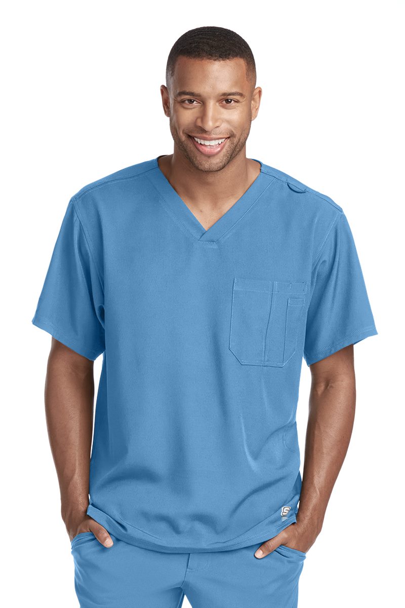Skechers Mens Structure Crossover Scrub Top SK0112