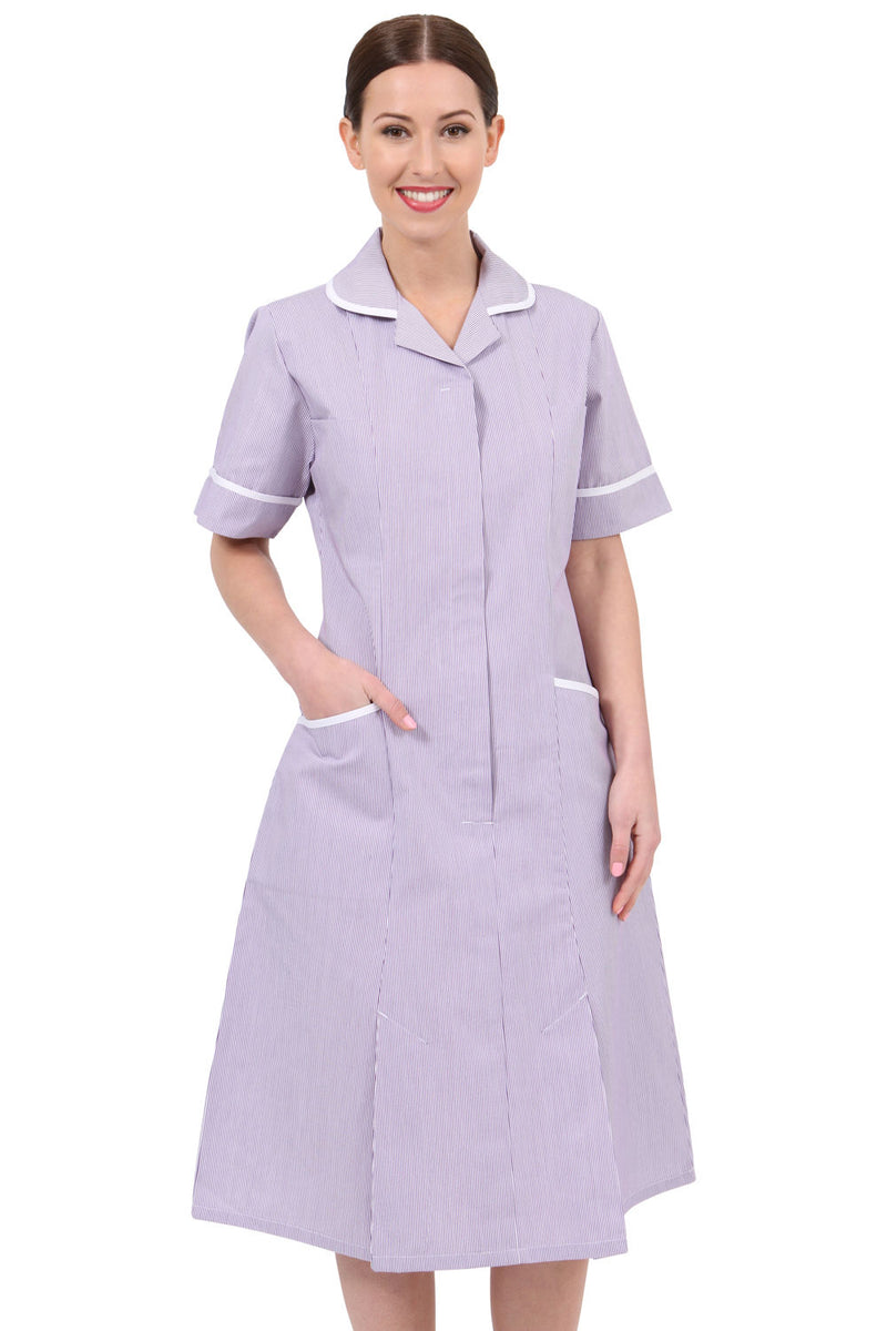 Behrens Ladies Healthcare Dress (stripes)